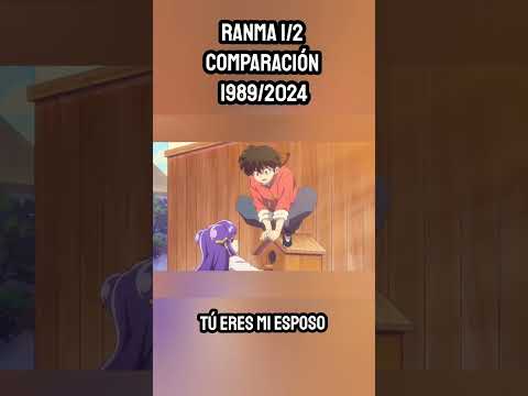 Ranma es el ESPOSO de Shampoo - COMPARACIÓN Ranma 1/2 Serie CLÁSICA 1989 VS Remake  2024