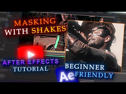 Masking + Shake Effect Tutorial | After Effects Guide