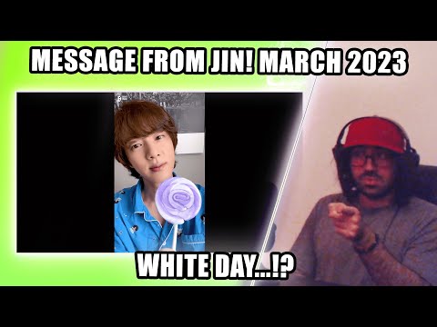 Message from Jin : Mar 2023 💌 [n월의 석진] | Shiki Reaction