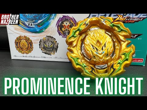 GOLD TURBO! B-202 02 Prominence Knight | Beyblade Burst Ultimate Unboxing & Review