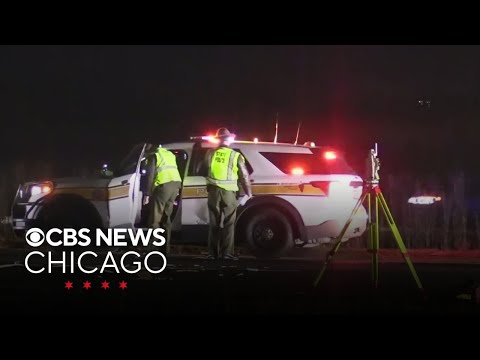 Illinois State Police trooper killed by car before Christmas Eve on I-55