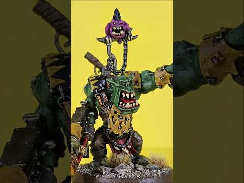 Da Broken Toof Tribe - Ork Warboss - Snogrod Flamespitta #orks #orks40k #40k