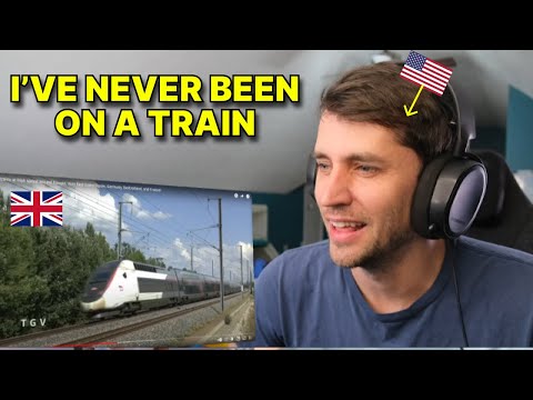 American reacts to European High Speed Trains