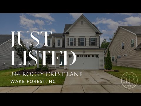 344 Rocky Crest Lane Wake Forest, NC 27587 | Just Listed