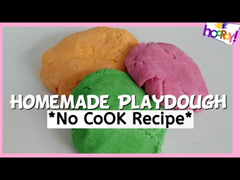 How to Make Homemade Playdough / Step by Step Tutorial