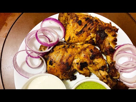 Tandoori Chicken |  Restaurant Style Tandoori Chicken | Tandoori Chicken Without Oven | Foodies Cook