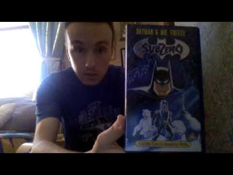 Robin's Show and Tell Quickie: Batman The Animated Series VHS collection