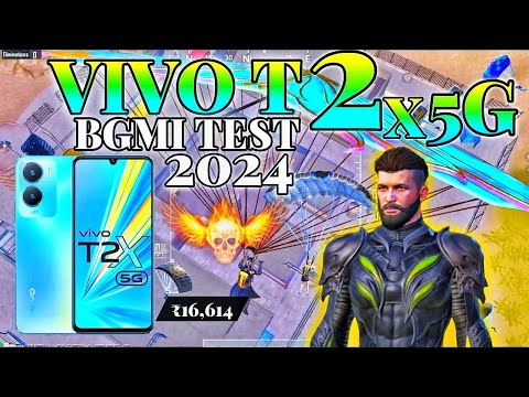 VIVO T2 X 5G BGMI TEST 2024😱GRAPHICS SETTING…