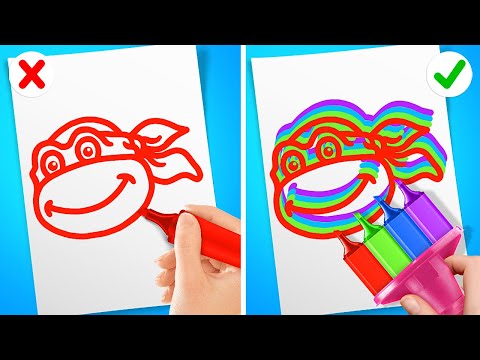 Easy ART Hacks For Beginners 💫 Painting Tricks & Amazing DIY Ideas by Imagine PlayWorld