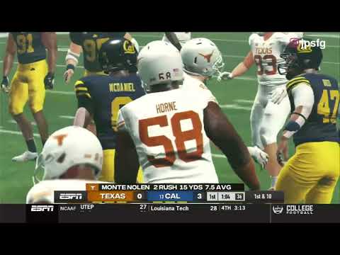 Texas vs. #13 Cal (Dynasty Game) | CFB Revamped Legacy Season Week 13 | Jefe on Commentary