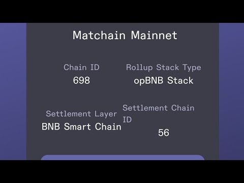 How to add Matchain Network to your MetaMask Wallet || #Matchain