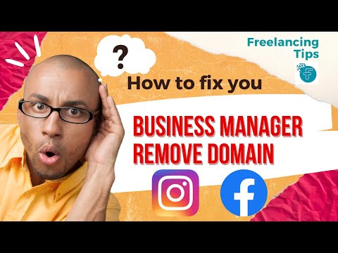 Facebook business manager domain remove problem fix ? Business manager account problem fix