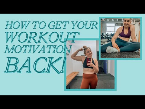 How to get motivated to workout