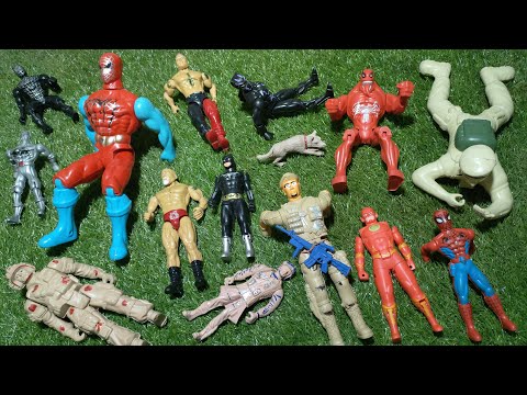 AVENGERS TOYS/Action Figures/Cheap Price/Unboxing/Ironman vs Hulk, Flash vs Spiderman/Superhero