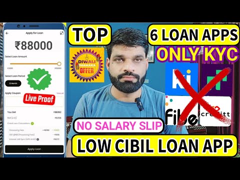 ✅₹88,000 Loan Approval - Brand New loan app | Low CIBIL, Only Adhar & PAN | Top 6 instant loan app