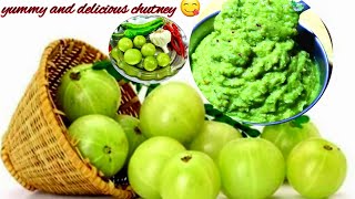 spicy Amla chutney recipe / आंवले की तीखी चटपटी चटनी /goosvery chutney recipe