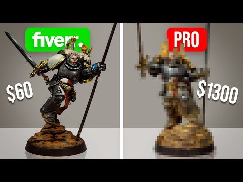 I challenged artist on Fiverr to COPY my impossible Warhammer