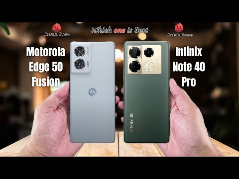 Motorola Edge 50 Fusion vs Infinix Note 40 Pro  Full comparison ⚡Which one is Best