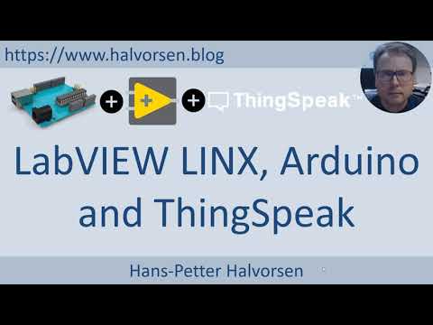 LabVIEW LINX, Arduino and ThingSpeak