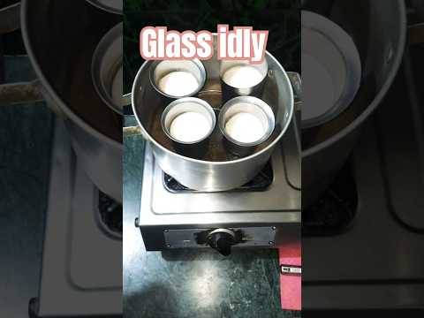 Glass idly #glassidly #idly #breakfast  #shorts #viral #ytshorts #trending #softidly #spongyidly