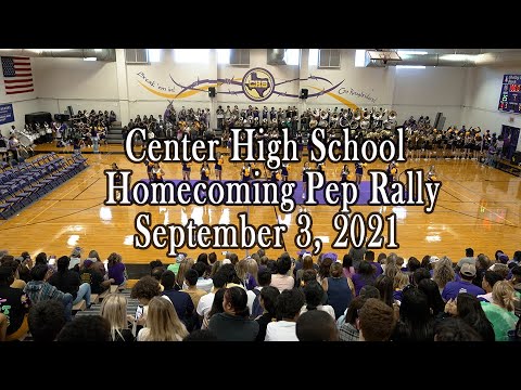 Center High School Pep Rally 9 3 2021