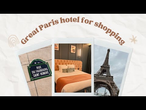 Great value Paris hotel that is perfect for shopping | Pley Hotel | Room tour