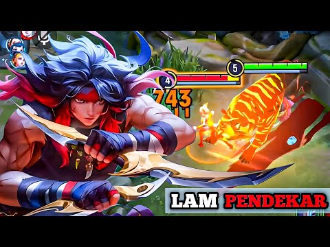 HONOR OF KINGS ( LAM ) ASCENSION PENDEKAR SKIN GAMEPLAY | - HOK