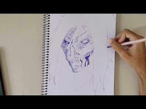 Drawing Eren | Attack on Titan ( with BIC)