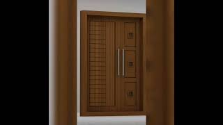 wooden main door new style| Elegant main door 🚪 new style|