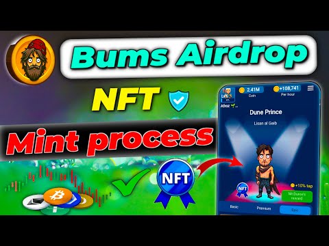 Bums NFT mint process | Bums combo card today | Bums airdrop nft kaise le #bumsnft