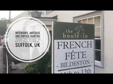 Interiors, Antique and Vintage Hunting Tour: The Boule-in Fete D’Automne Suffolk UK