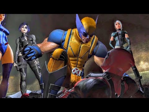 Taking a Chance: Wade Wilson Kills Arclight and Vertigo Girls in Sewers (Deadpool Game)