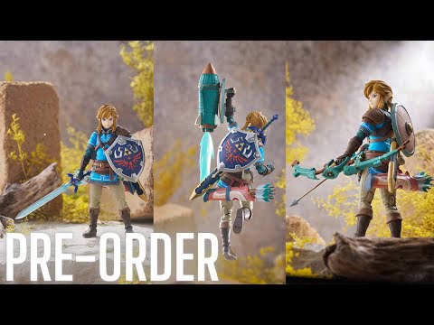 Figma Link Tears of the Kingdom! New Zelda Action Figure.