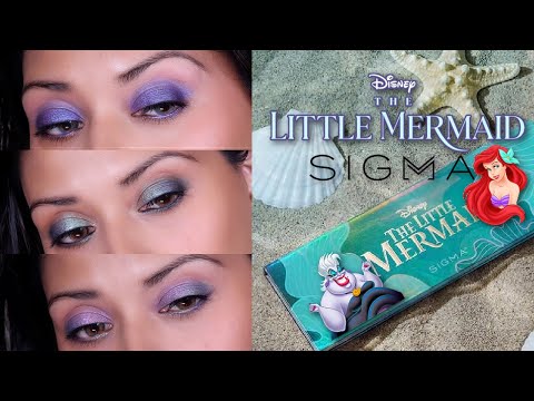 Sigma Beauty X The Little Mermaid | 3 Looks | Anne Soul