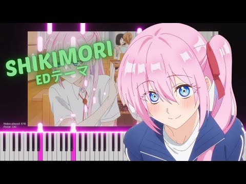 Shikimori's Not Just a Cutie ED「Route BLUE」Piano Cover - 式守さんED (ピアノ)