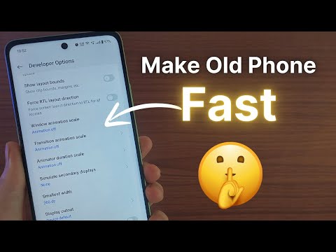 3 Steps to Make Your OLD Phone Fast 🔥