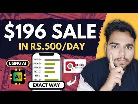 $196/Day with Google Ads! ClickBank Affiliate Marketing + AI Strategy