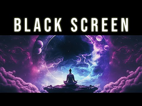 Manifest What You Really Want In Life | Law Of Attraction Black Screen Sleep Music For Manifestation