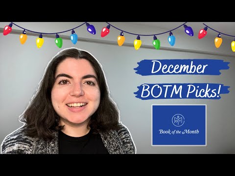 Reacting to the December BOTM Picks | Book of the Month