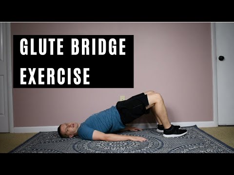 Glute Bridge Exercise After Knee Replacement