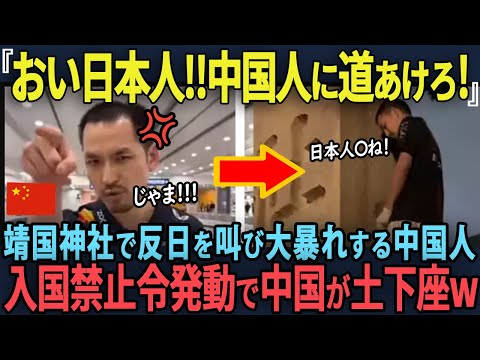 【海外の反応】「おい!! そこ中国人が通るぞ！」日本を完全に見下していた男に永久入国禁止の鉄槌が下った結果...