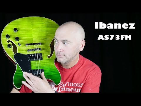 Ibanez Artcore AS73FM Semi-Hollow Demo