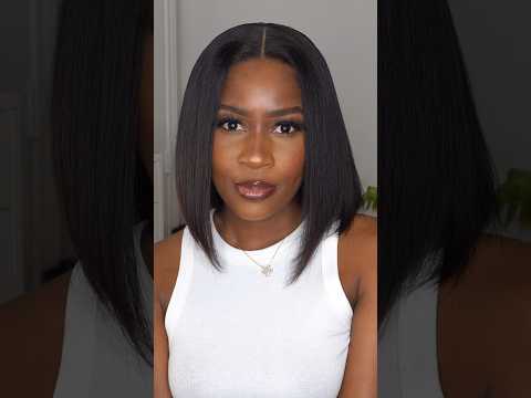 ⁠It’s the Bob for me💕 @LuvmeHairOfficialFull wig install video linked above👆🏾 #luvmehair