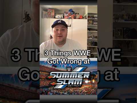 Three Things WWE Got Wrong at SummerSlam | #WWE #Shorts