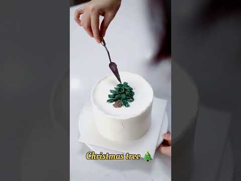 74- A three-dimensional Christmas tree that CAKE & DESSERT  #cake #desset #food