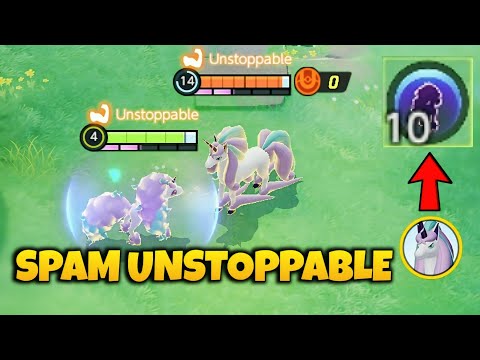 Galarian Rapidash is literally Unstoppable all the time - Pokémon Unite