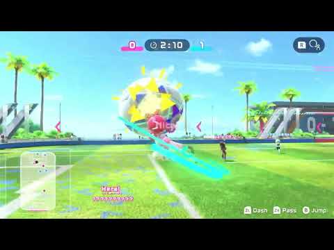 Nice Shot To Open Up The Goal! Nintendo Switch Sports: Soccer.