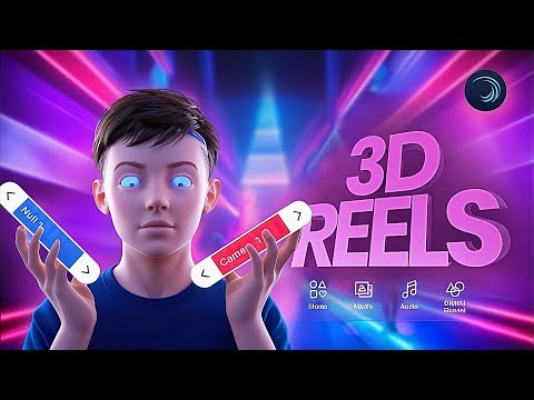 3D Viral Reels Editing | Alight Motion.