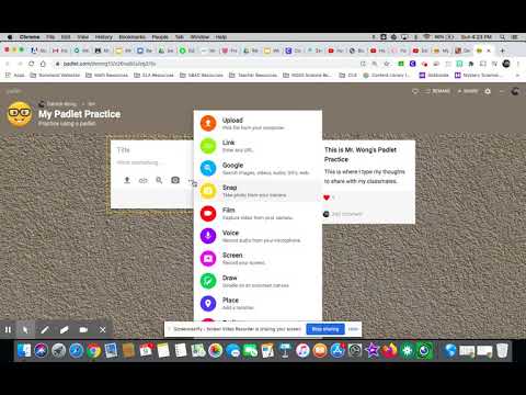 How to use Padlet