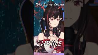 I'll worship you #takemetochurch #acapella #shorts #vtuber